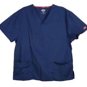 Dickies | EDS Signature Women's V-Neck Solid Scrub Top-86706 | Size L